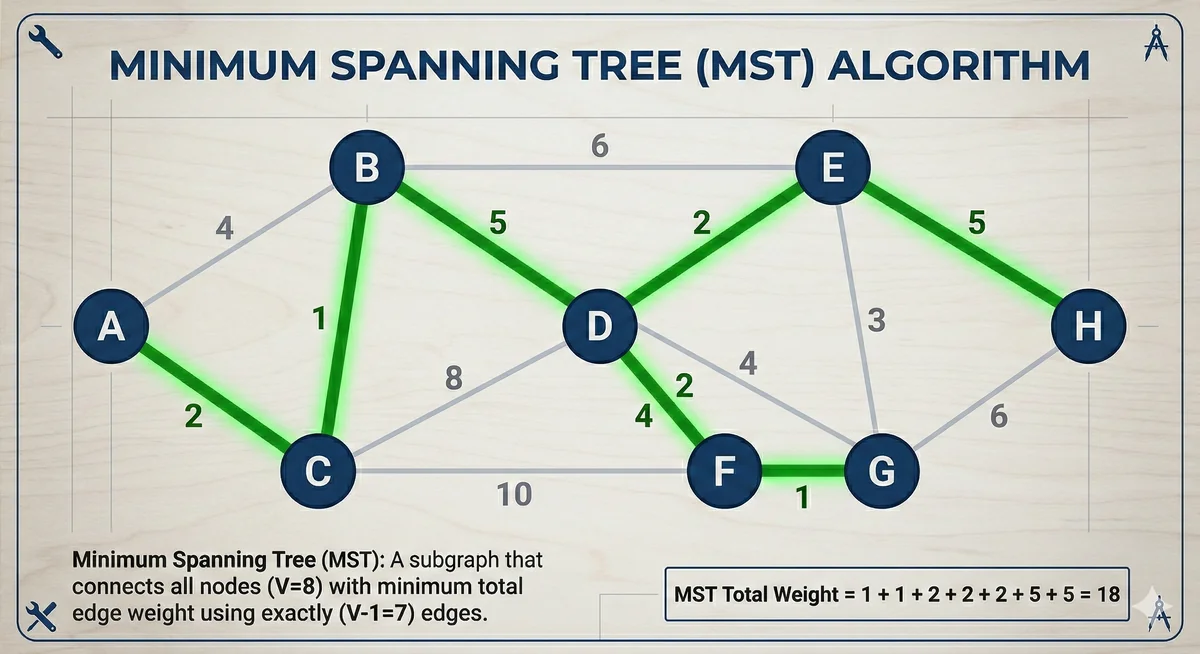 Minimum Spanning Tree with Prim's Algorithm: Python, Java & C++
