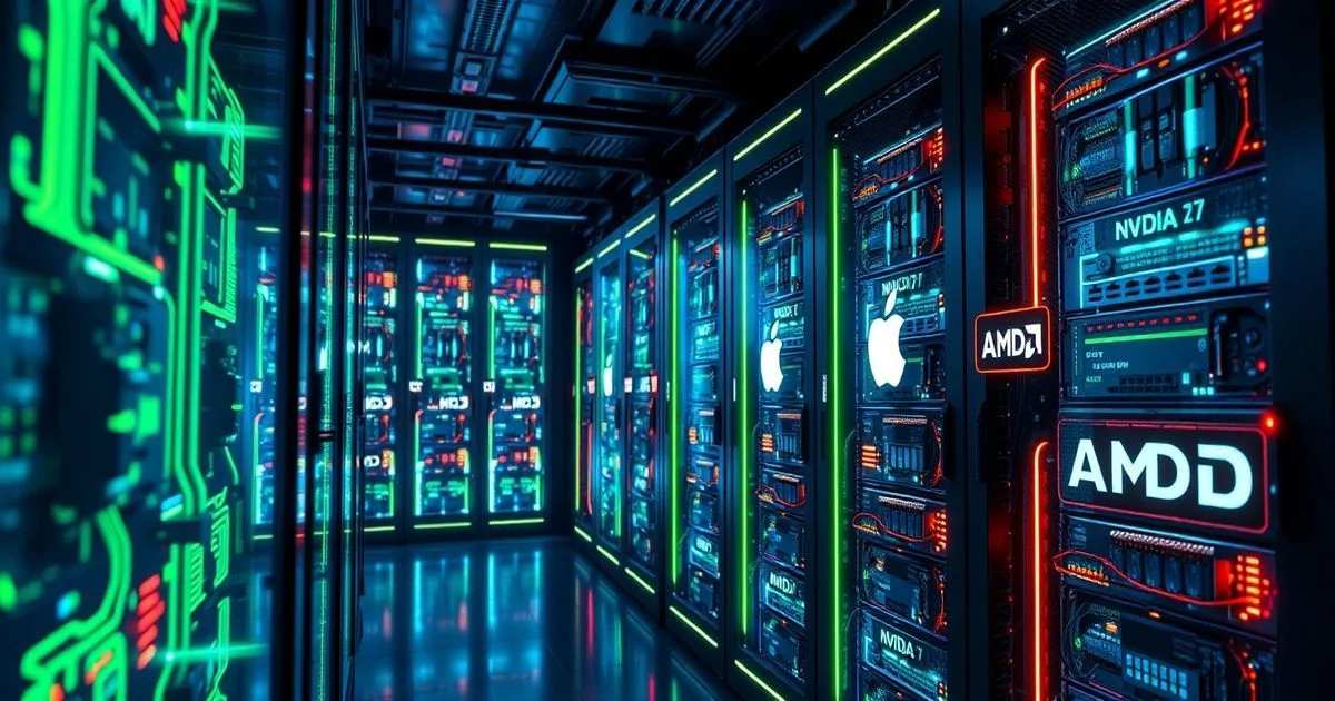 AI Hardware Race: Nvidia, Apple, AMD Push New Frontiers in Innovation