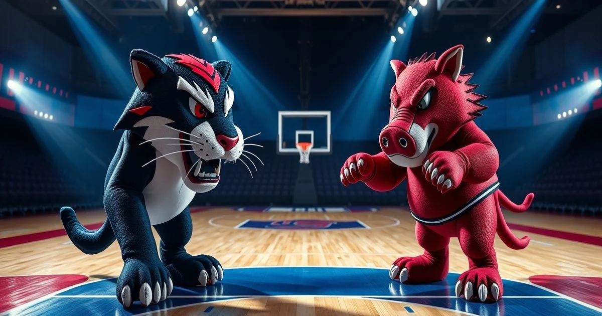March Madness Continues: Panthers Battle Razorbacks in Pivotal Second Round