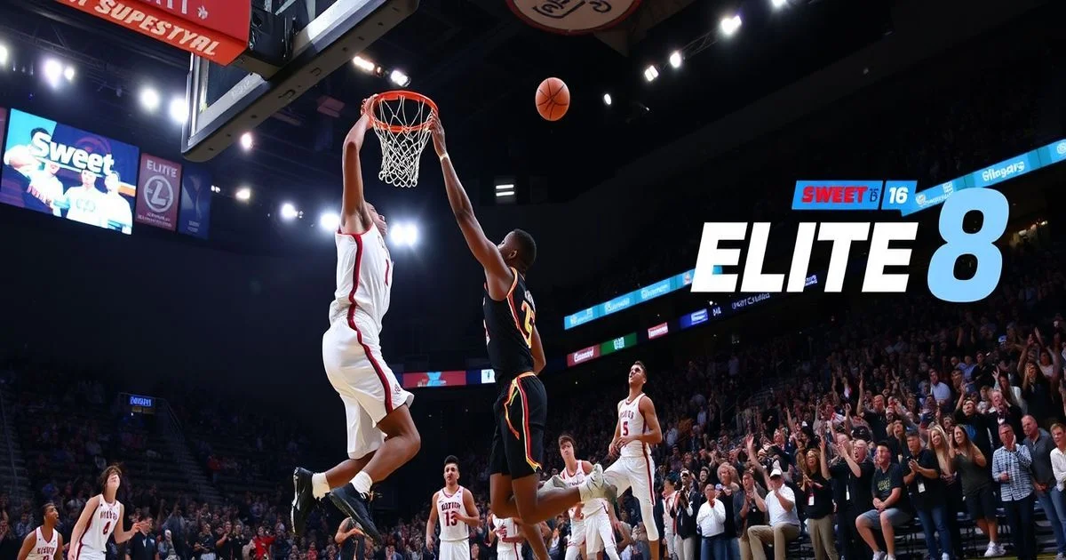 March Madness: Sweet 16 & Elite 8 Showdowns Ignite Courts