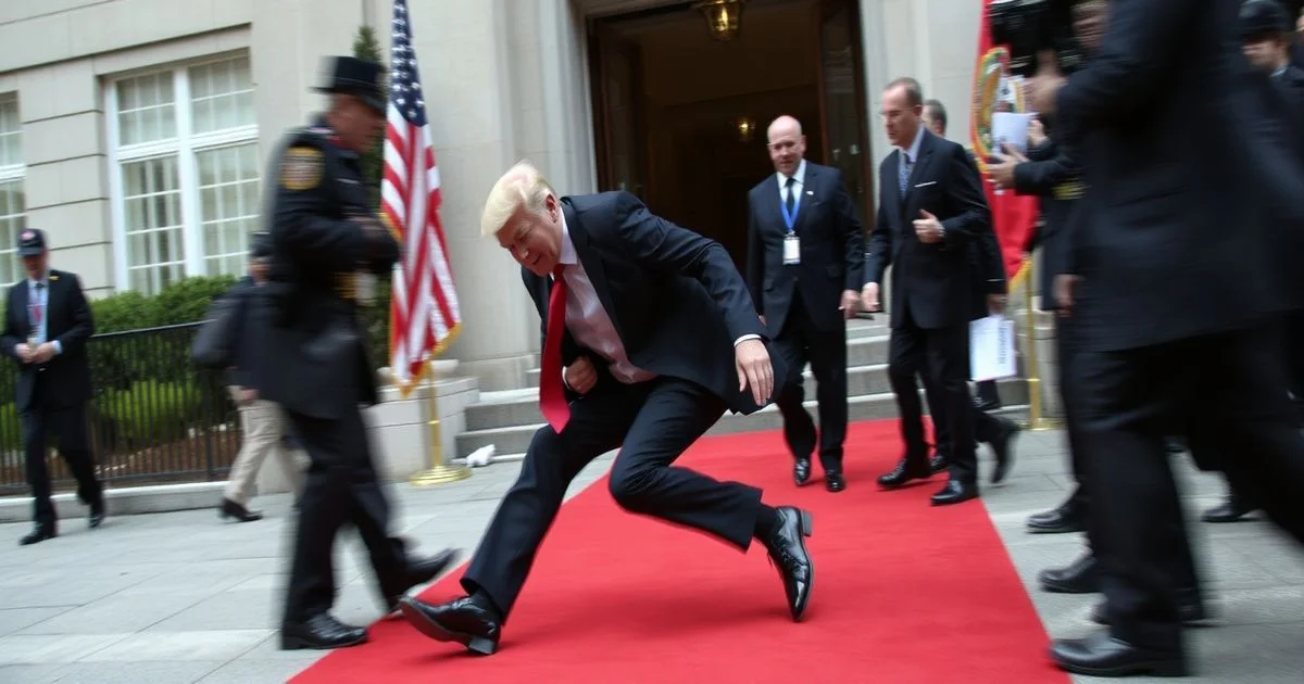 Viral Fall: Pakistan Deputy PM's Unexpected Tumble Sparks Global Buzz