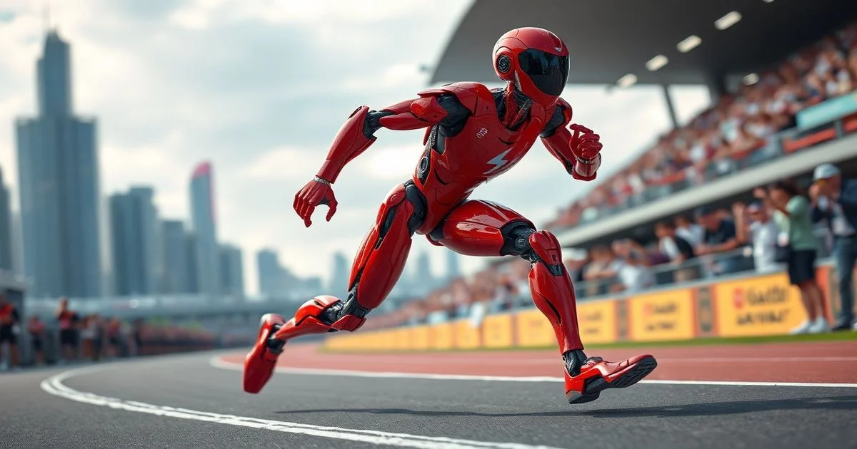 Chinese Humanoid Robot Breaks Half-Marathon Record, Stuns World