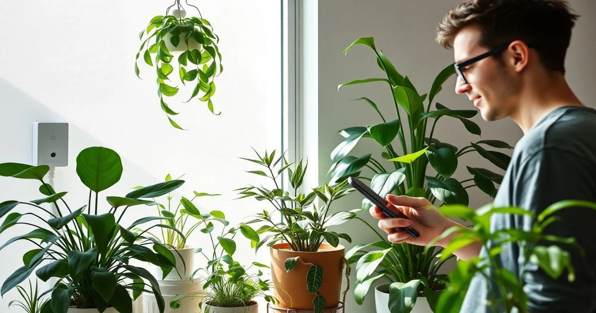 How to Properly Care for Indoor Houseplants: A Tech-Savvy Guide