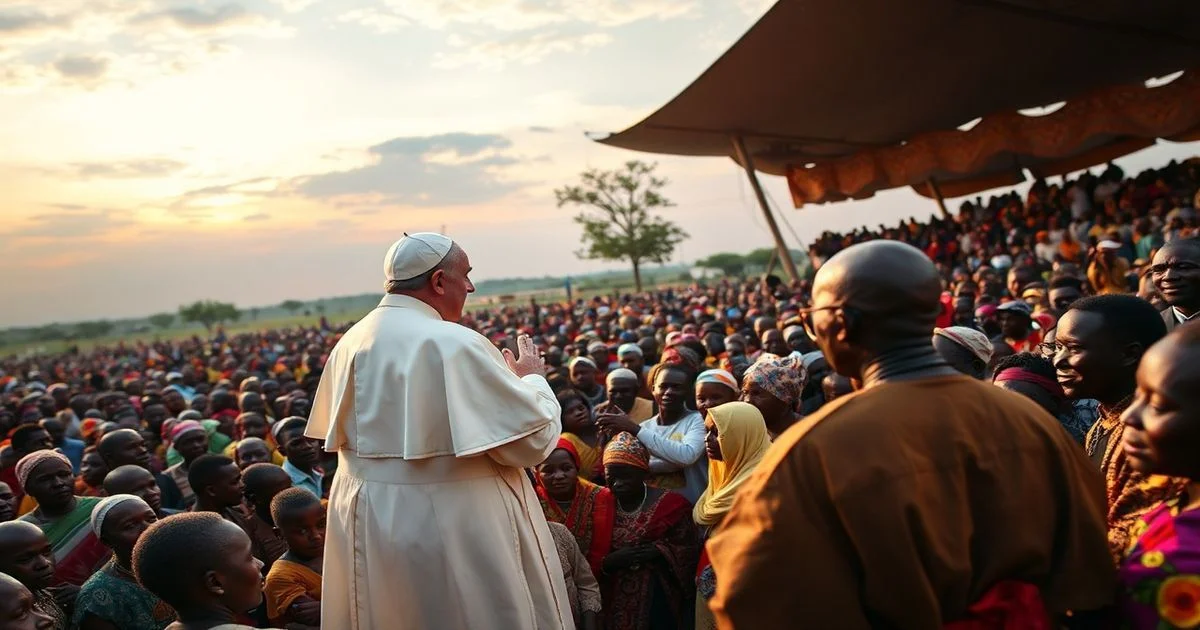 Pope Concludes Historic Africa Visit, Fostering Hope and Unity