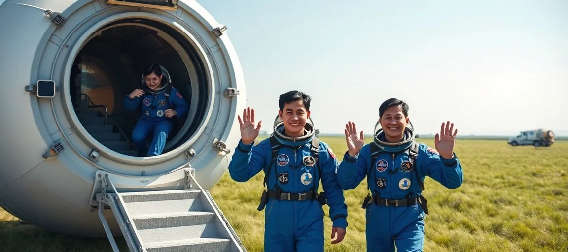 China's Astronauts Return Safely After 200 Days in Space: A New Milestone