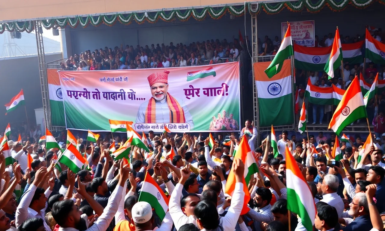 Modi's Party Sweeps Key Indian State Elections, Bolstering National Power