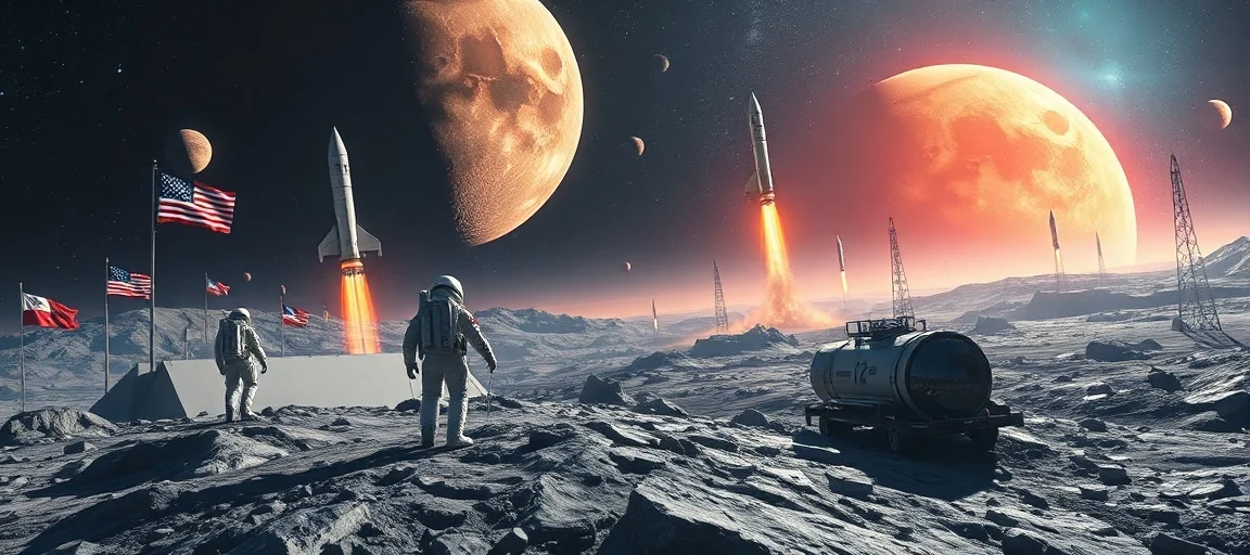 New Lunar & Martian Missions Propel Global Space Race