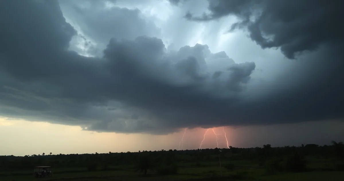 India: Telangana Under Thunderstorm Orange Alert – Stay Safe!
