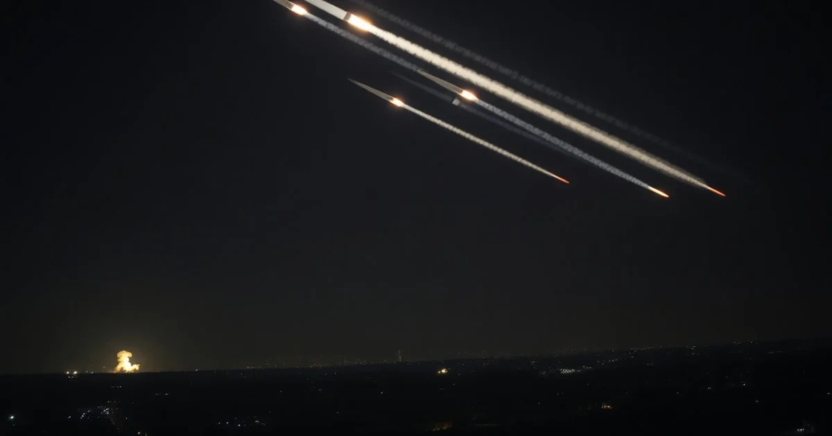 Mideast on Brink: Israel & Iran Exchange Fire Ignites New Fears