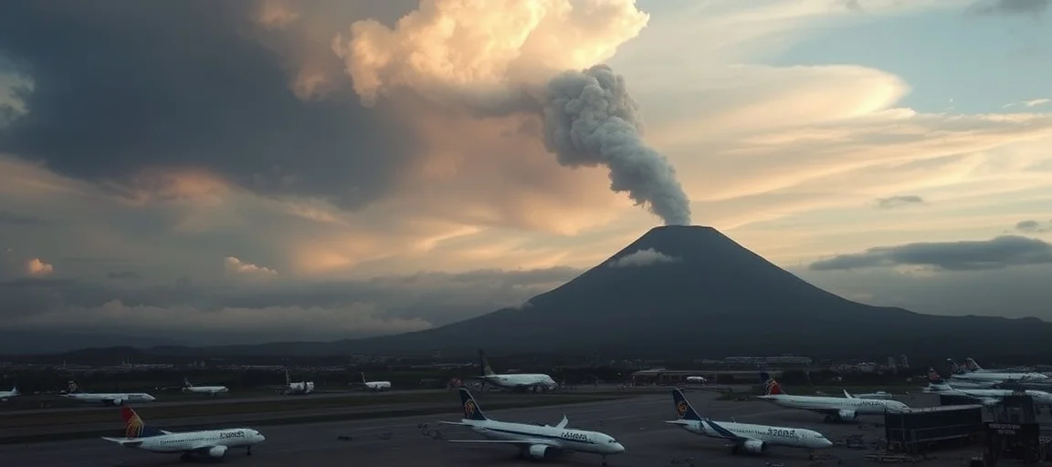 Indonesian Volcano Eruption Disrupts Flights: Anak Krakatau's Latest Impact