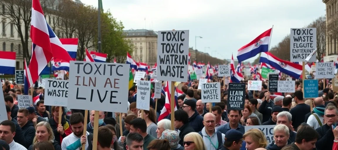 Thousands Protest Toxic Waste in Croatia, Demand Action After Gospic Scandal