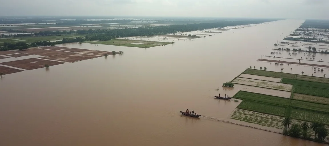 Ganga River Crosses Flood Mark, Threatens Bihar Regions