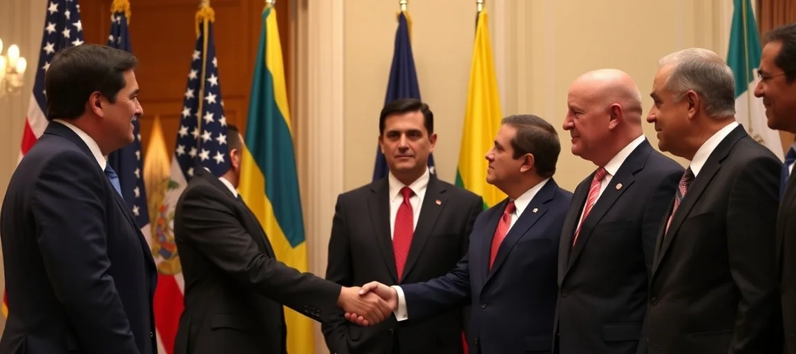 Sec. Rubio Begins Key South America Diplomatic Tour: Stability Focus