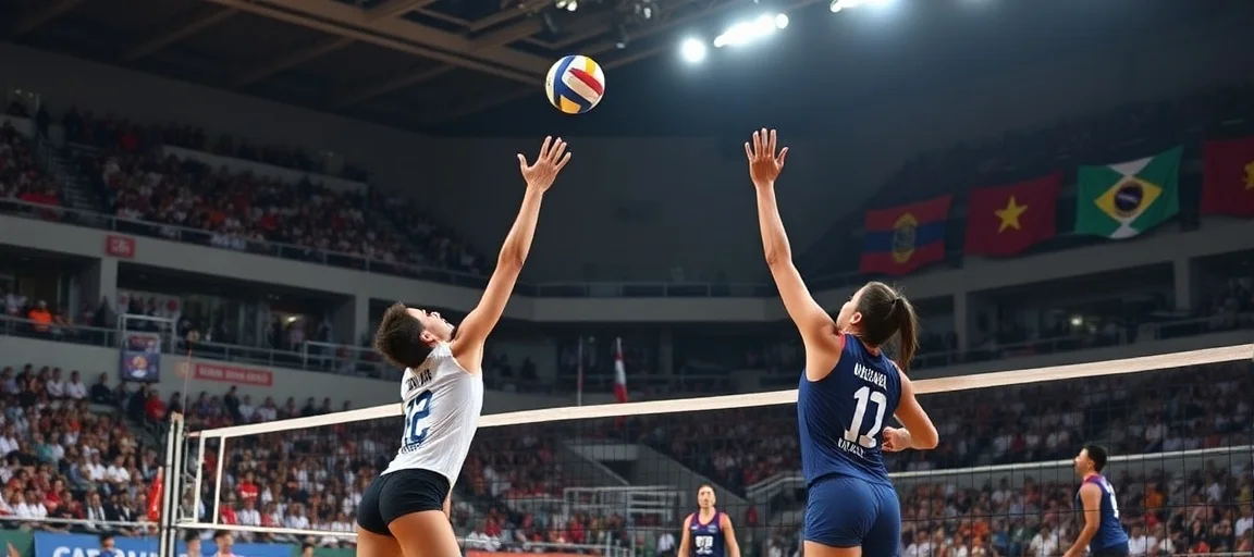 South American Volleyball Championship Kicks Off: Teams Vie for Glory