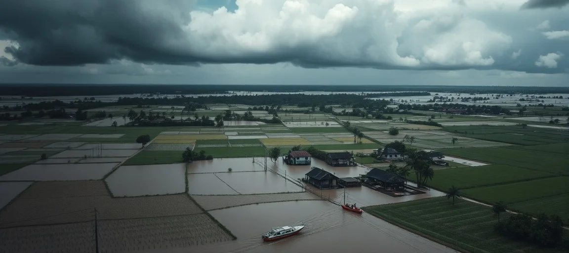 Thailand Faces Severe Flooding, 24 Provinces Under Alert
