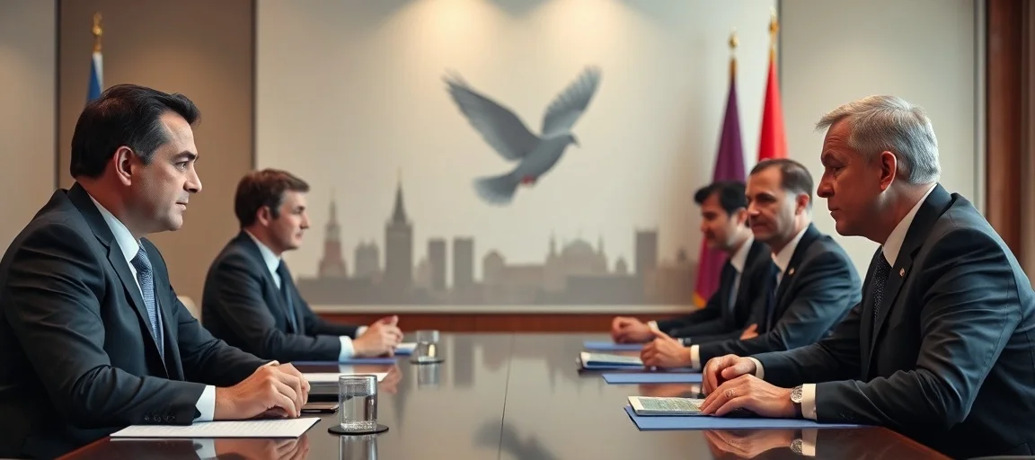 US Envoys in Moscow, Kyiv for Ukraine Peace Talks Advance Diplomacy
