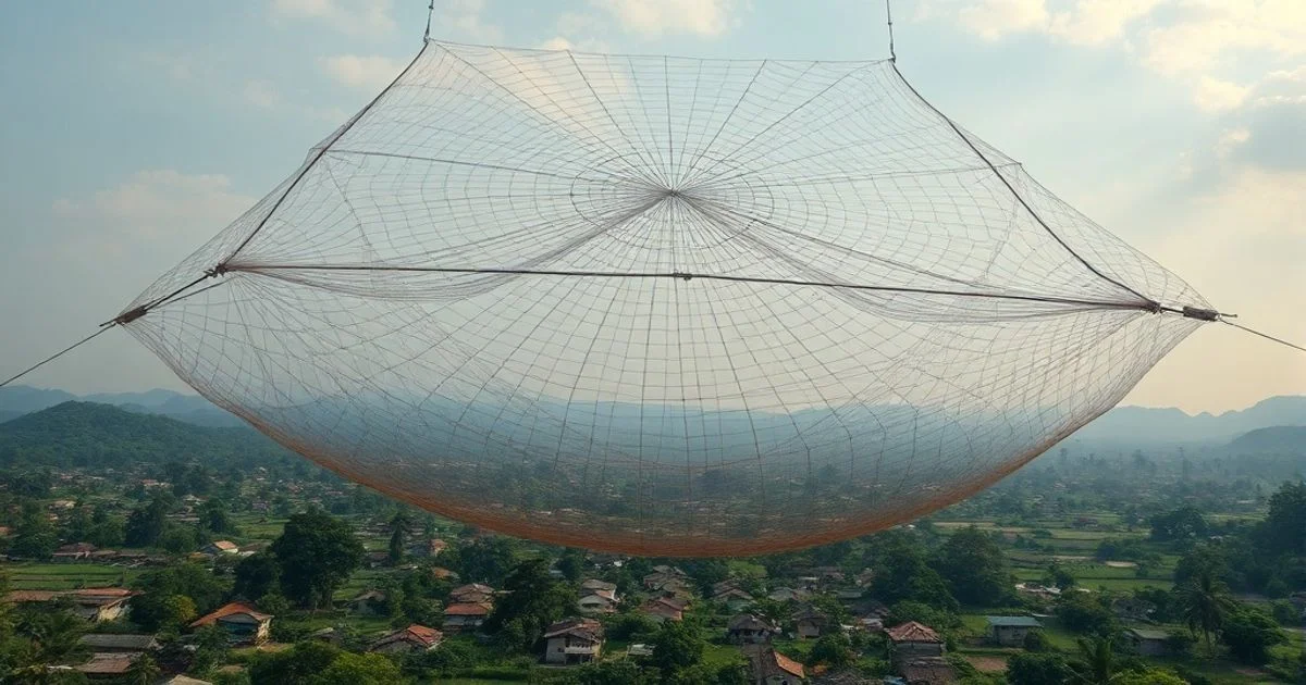 AI-Generated 'Mosquito Net' Photo Debunked as Fake News