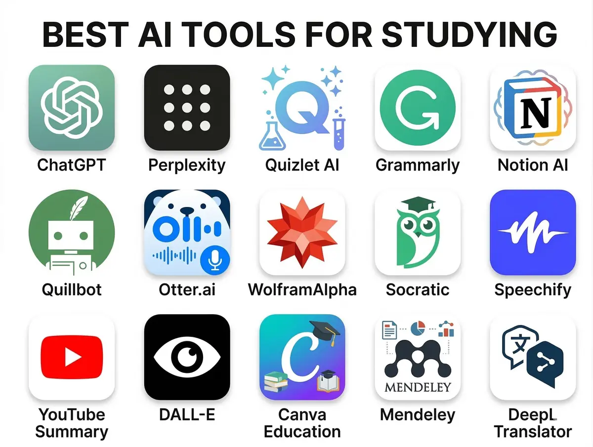 Best AI tools for studying in 2026: Revolutionize Your Learning