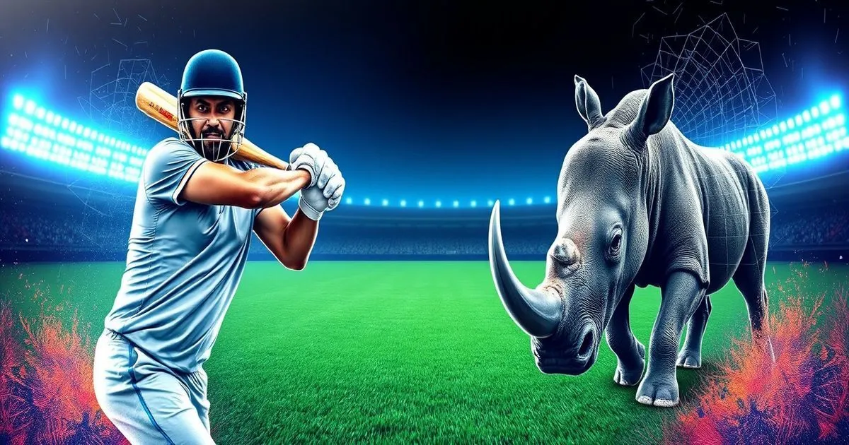 Cricket Giants vs. Rising Rhinos: Decoding India and Namibia's Standings