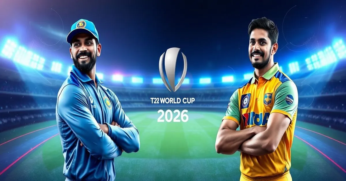 T20 World Cup 2026: India & Sri Lanka Await the Ultimate Cricket Showdown!