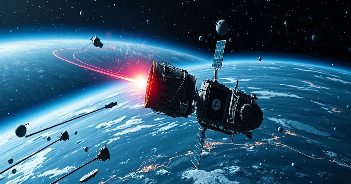 Van Allen Probe A: Tracking a Nasa Satellite Crash and Space Debris Risks